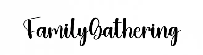 Family Gathering  Frei Schriftart Herunterladen