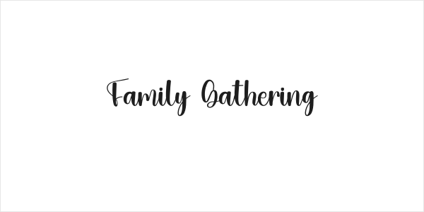 Family Gathering Logo