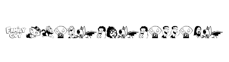 Family Guy Giggity  フリーフォントのダウンロード