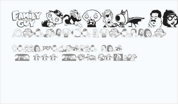 Family Guy Giggity Business Card