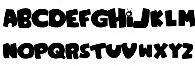 Family Guy Caratteri MINUSCOLO