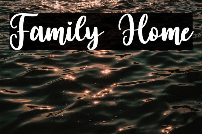 Family Home Example 2