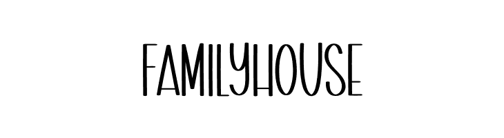 Family House  免费字体下载