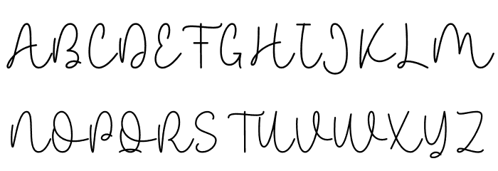 Family Monoline Duo Font UPPERCASE