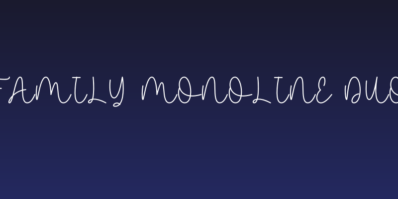 Family Monoline Duo Social Header