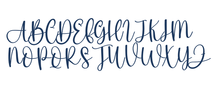 Family Rainbow Uppercase