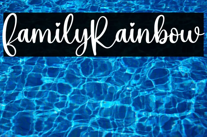 Family Rainbow Example 2
