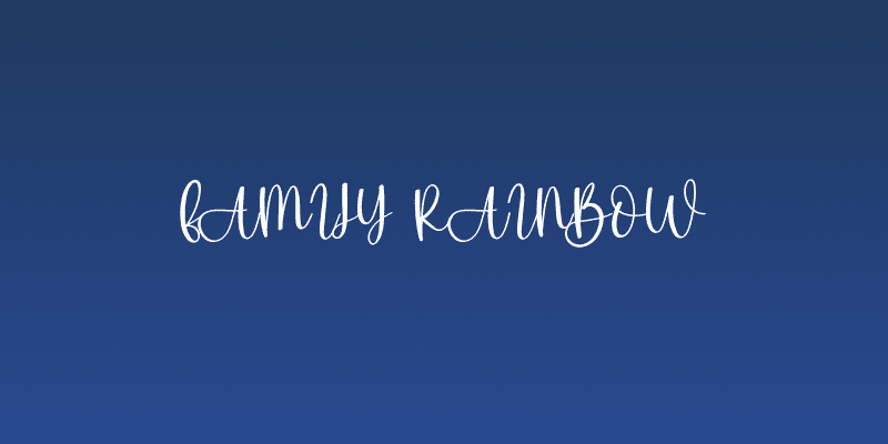 Family Rainbow Social Header