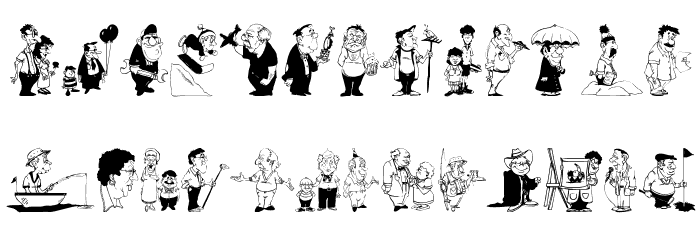 FamilyLifeBats Шрифта строчной