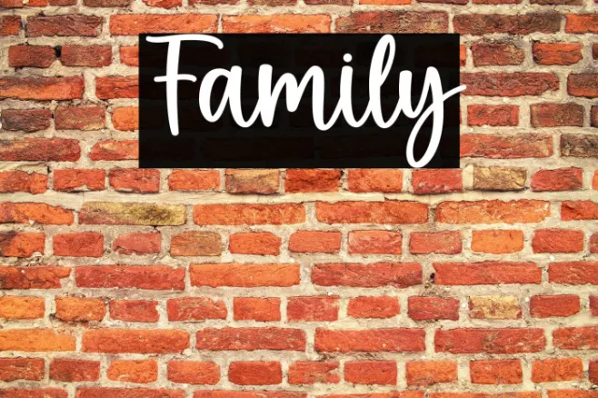 Family Example 1