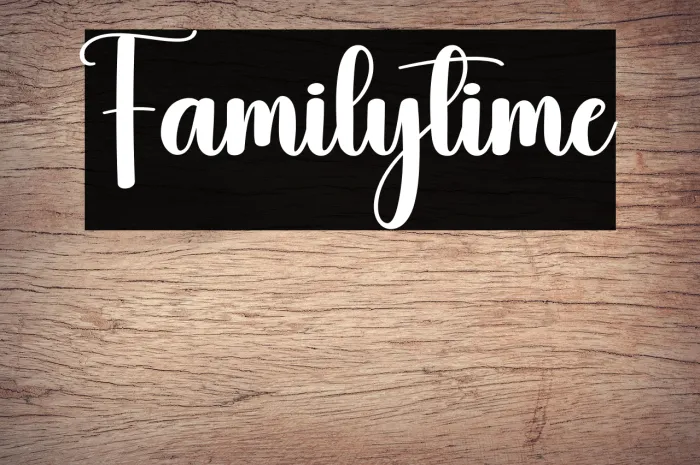 Familytime Example 2