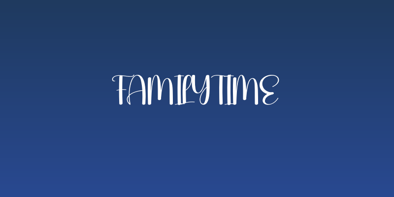 Familytime Social Header