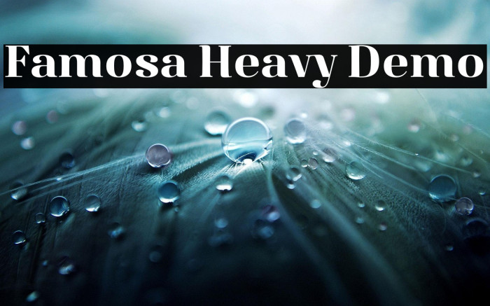 Famosa Heavy Demo Example 1