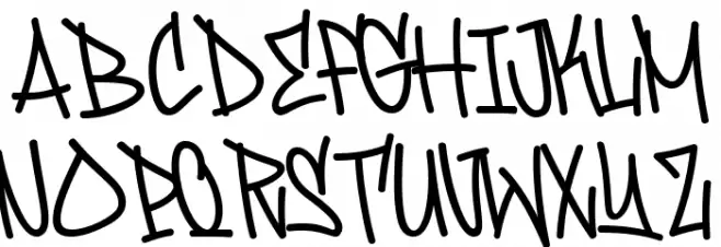 Famous Bomber Regular Font UPPERCASE