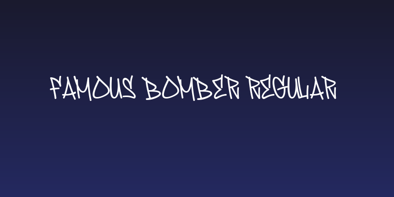 Famous Bomber Regular Social Header
