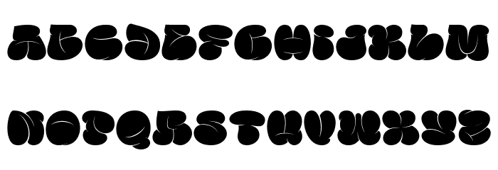Famous Bomber Regular Font LOWERCASE