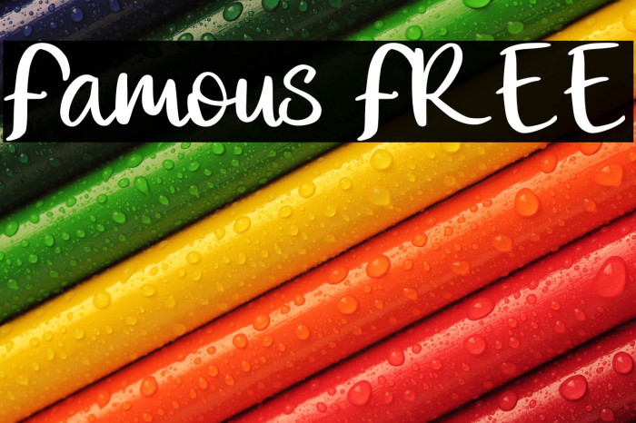 Famous FREE Example 2