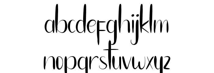 Famous Idol Demo Font LOWERCASE