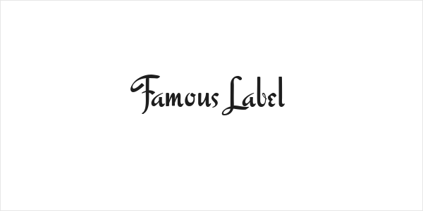 Famous Label Logo