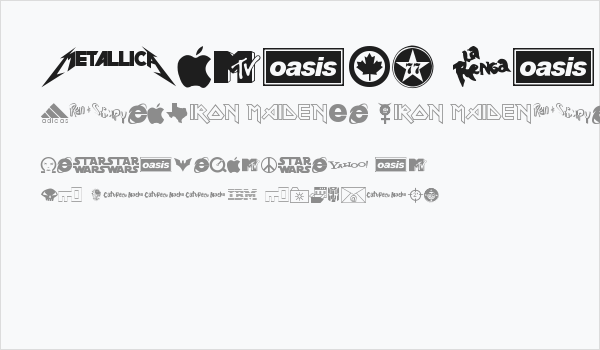 Famous Logos Business Card