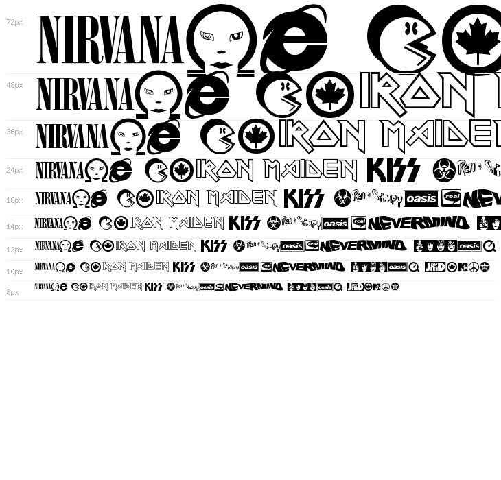 Famous Logos Waterfall