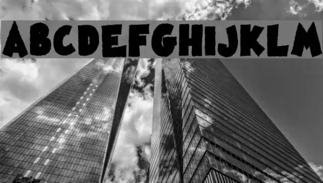 Famous Oldies Black Font examples