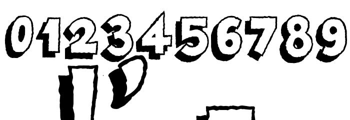 Famous Oldies Shad Font OTHER CHARS