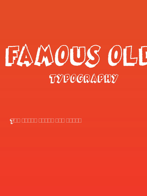 Famous Oldies Shad Poster