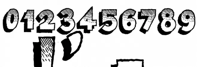 Famous Oldies Font OTHER CHARS