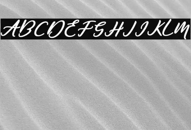 Famous-Regular Font examples