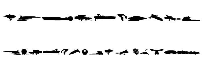 Famous Spaceships 2 Font OTHER CHARS