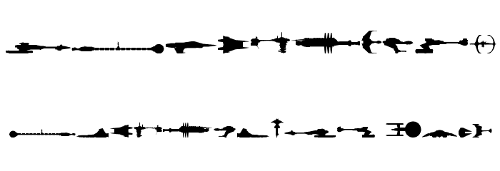 Famous Spaceships Fuentes OTROS CHARS