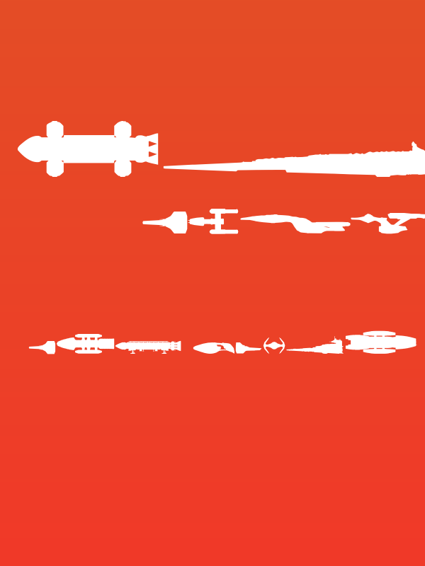 Famous Spaceships Poster