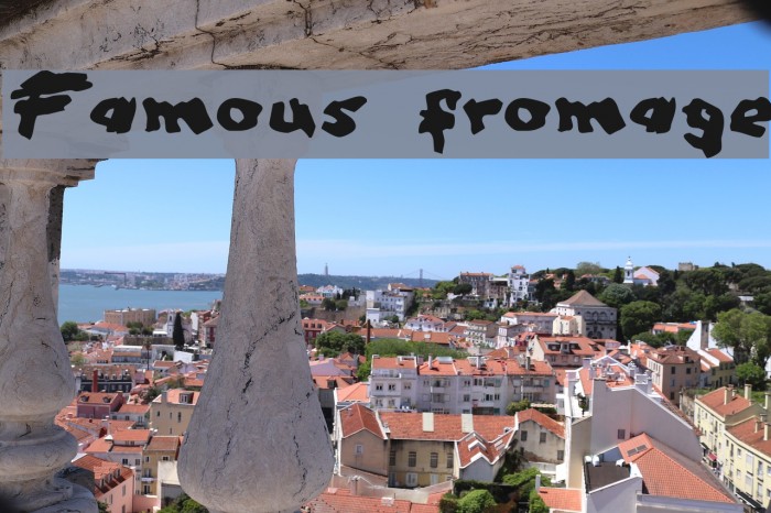 Famous fromage Font examples