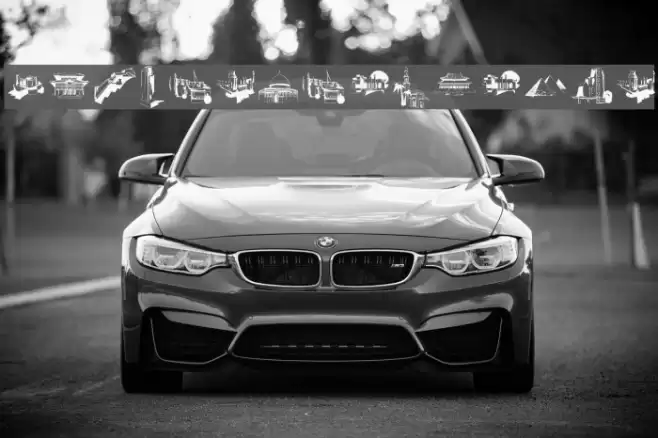 FamousBuildings Font examples