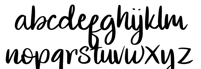 FamousFREE Font LOWERCASE