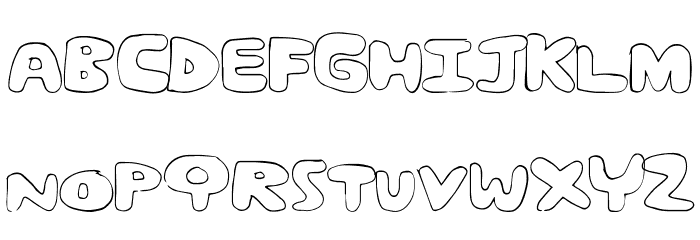 FanCom Font LOWERCASE