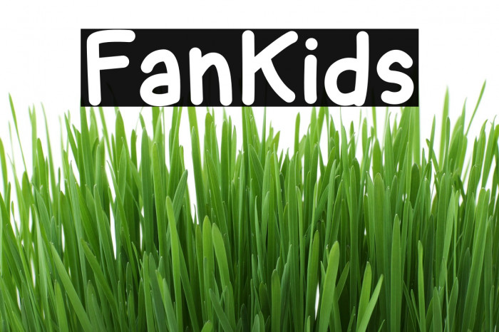 FanKids Шрифта examples