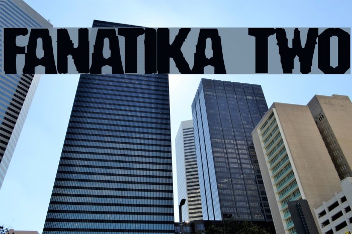 Fanatika Two Font examples