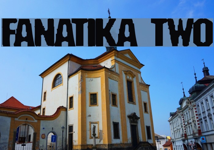 Fanatika Two Font examples