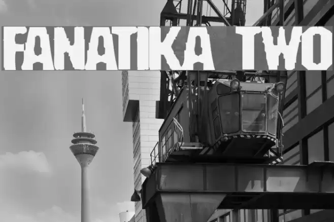 Fanatika Two Font examples