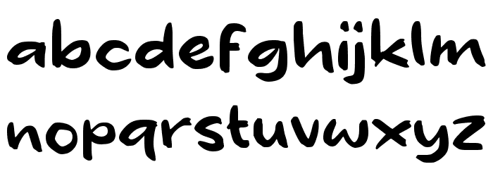 Fanbase Font LOWERCASE