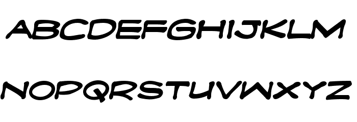 Fanboy Hardcore Bold Font LOWERCASE