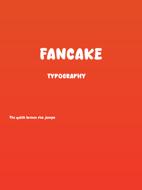 Fancake Poster