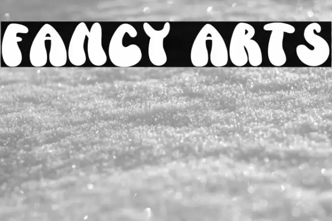 Fancy Arts خط examples