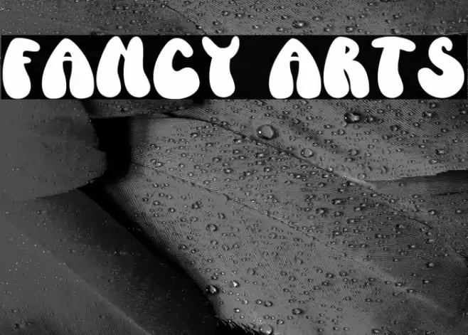 Fancy Arts خط examples