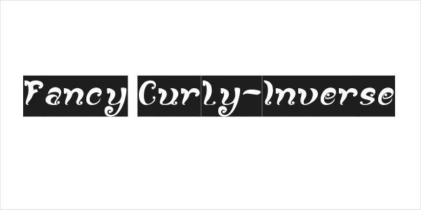 Fancy Curly-Inverse Logo