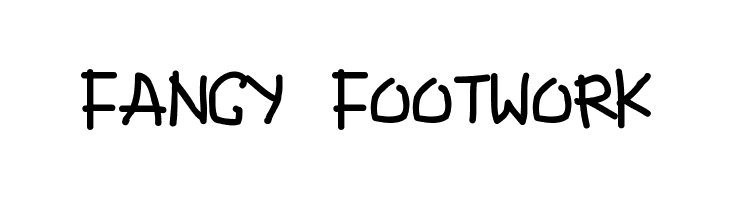 Fancy Footwork  baixar fontes gratis