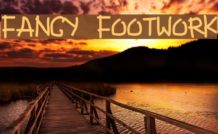 Fancy Footwork Polices examples