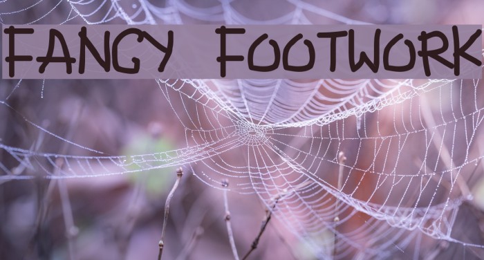 Fancy Footwork Polices examples